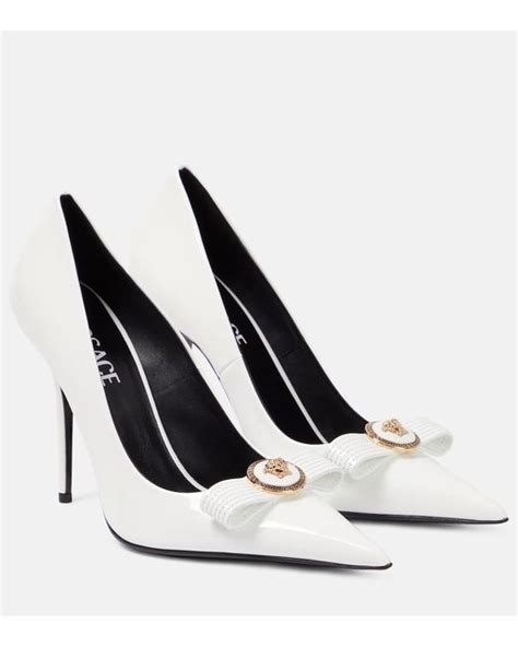 gianni versace classic pumps|versace gianni bow pumps.